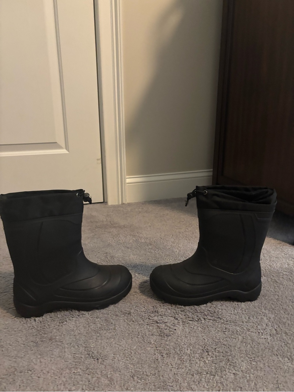 Kamik Kids Black Waterproof Snow Boots